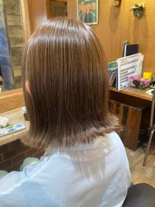 ミディアム 菊地 優斗のヘアスタイル