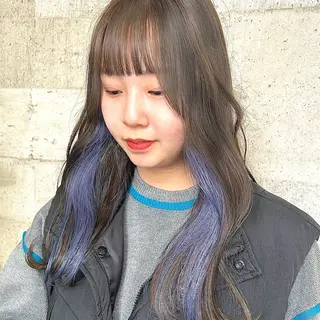 ロング カラー 🍒中川葵久美🍒 メンズ/パーマのヘアスタイル