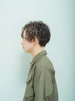 ミディアム 透明感カラー❄️要 半個室×マンツーマンのヘアスタイル