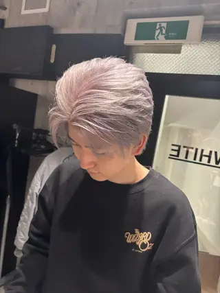 カラー メンズ _white【京橋店】所属・_WHITE / KENTOのヘアスタイル