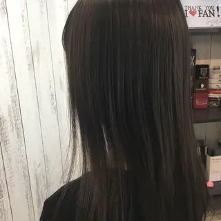 ミディアム カラー パーマ embrace エンブレイスのヘアスタイル
