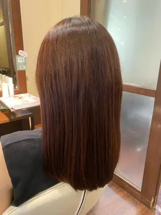 ロング 艶ｶﾗｰ｜ｽﾄﾚｰﾄ 🍟yuki🍟のヘアスタイル