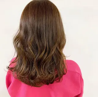 ロング カラー 那須 颯太のヘアスタイル
