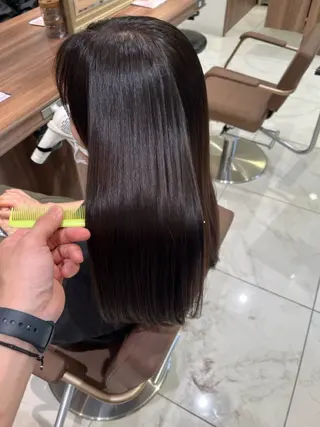 セミロング カラー 💎ハイトーン/ 髪質改善💎千田りえのヘアスタイル