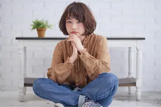 ショート パーマ THE DAY所属・AKI HASHIMOTOのヘアスタイル