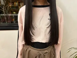 ロング みぞぐち じゅりのヘアスタイル