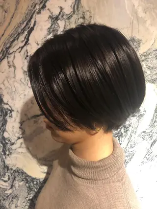 ショート LANVERY所属・藤井 さと実のヘアスタイル