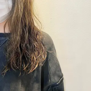 ロング パーマ 海外レイヤー 🇺🇸/ヒナコのヘアスタイル