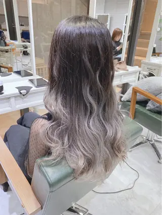 ロング カラー DAYS Men’sのヘアスタイル