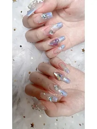 ロング 戸井田 静香のネイルデザイン