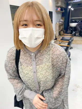 ミディアム カラー 栄・伏見 JOULE'Sのヘアスタイル