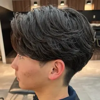 パーマ メンズ 男の理想を叶える🔥 メンズパーマ特化｜関のヘアスタイル