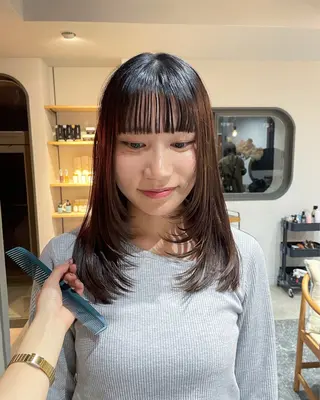 ロング soi 小島陽香のヘアスタイル