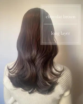 セミロング カラー ヘアアレンジ topstylist 芳賀みなみのヘアスタイル