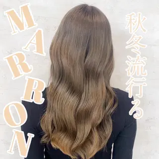 カラー Mi9nonbyRAFTOKYO所属・RAF Yunaのヘアスタイル