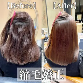 セミロング パーマ 美髪ヘッドスパ🫧 西山紗奈江💆‍♀️のヘアスタイル