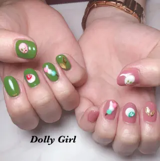 ネイル 個室ネイルサロンDolly  Girl〜ドーリーガール〜所属・DollyGirl KYOKOのネイルデザイン