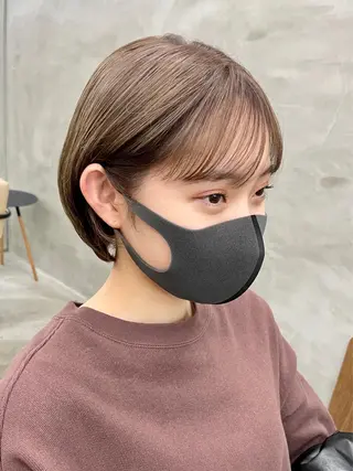 ショート カラー ショート・ボブ 徳竹淳一のヘアスタイル