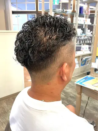 ショート パーマ メンズ メンズパーマ🌀/ 中村郁未のヘアスタイル