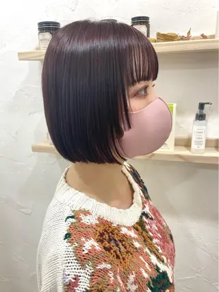 ショート カラー 銀座No.1髪質改善 縮毛矯正/本木のヘアスタイル
