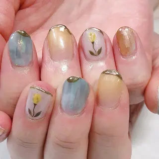 ネイル 東 千夏のネイルデザイン