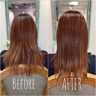 セミロング tico 🌱shiori🌱のヘアスタイル