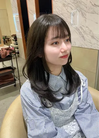 セミロング 髪質改善✨ ULTOWA🌈のヘアスタイル