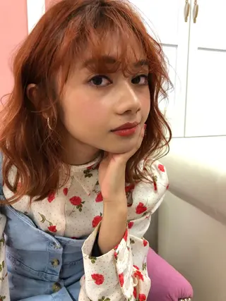 セミロング カラー レイヤー,ボブ / 彩未のヘアスタイル