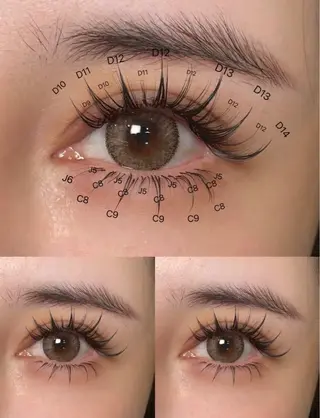 マツエク・マツパ Mizukiマツエク &まつげパーマ池袋店のマツエク・マツパデザイン