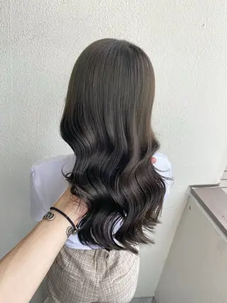 ロング カラー Neolive Luca　御茶ノ水店所属・透明カラー/韓国風 Subaruのヘアスタイル