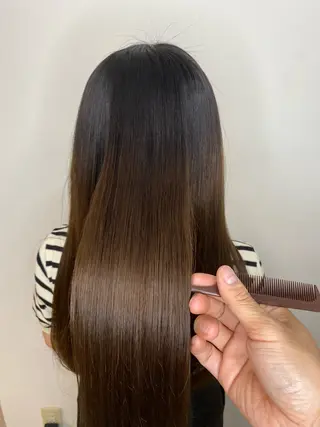 ロング パーマ Avalon所属・Hiroshi ヒロシのヘアスタイル