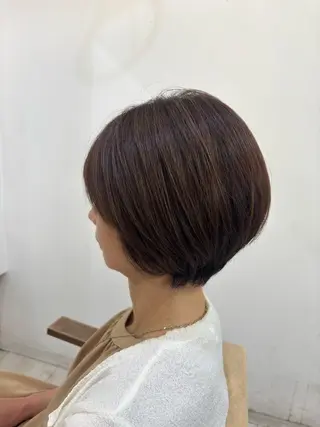 ショート HairMake NEW YORK所属・カットモデル募集/ 加藤美月のヘアスタイル