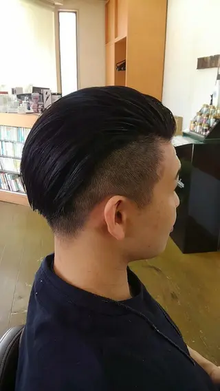 メンズ 中野 靖志のヘアスタイル