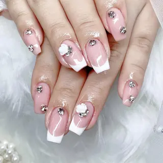 ネイル 🦋チップ長さだし 専門店🦋のネイルデザイン