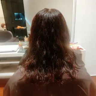 セミロング EARTH 浜松志都呂店所属・髪質改善×カラー🌈 ふたばのヘアスタイル