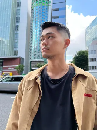 ショート メンズ メンズスタイリスト リュウジのヘアスタイル