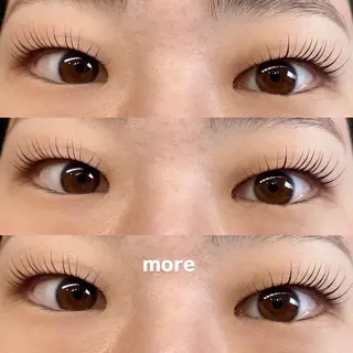 マツエク・マツパ eyesalon   more所属・more/ hayashiのマツエク・マツパデザイン
