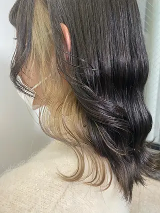 ロング カラー 地毛風艶カラー🌿 喜多夏海のヘアスタイル