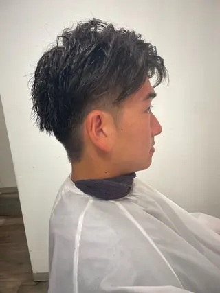 メンズ 黒川 名津美のヘアスタイル