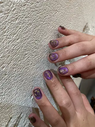 ネイル nable.所属・栗林 実莉のネイルデザイン