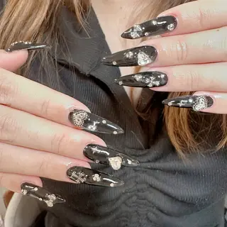 ネイル 🍄Rina🍄 韓国風ネイルのネイルデザイン