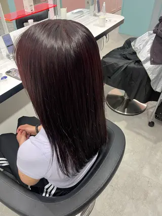 ロング みう/仙台/暖色/ 艶髪/顔周りカット/のヘアスタイル