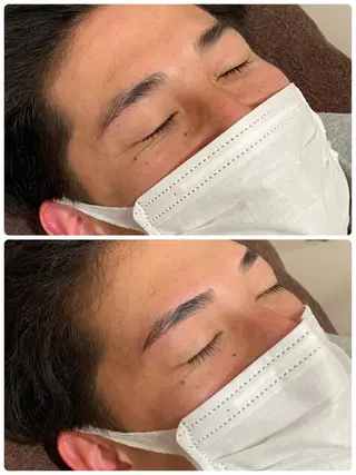 メンズ アイブロウ Blanc School Hのマツエク・マツパデザイン