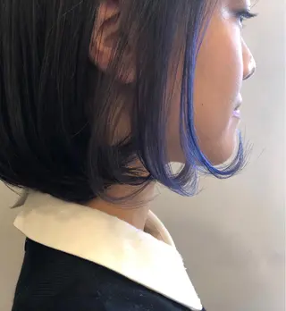 ミディアム カラー Strawberry所属・原田 志保のヘアスタイル