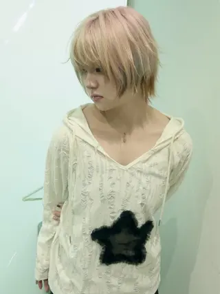 ショート カラー コツ🧚ハイトーン /カラー/名古屋/栄のヘアスタイル