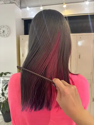 カラー 抜け感レイヤー🎶 ハイトーン/りりのヘアスタイル