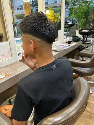 メンズ キッズ 小川 音哉「fluer」のヘアスタイル