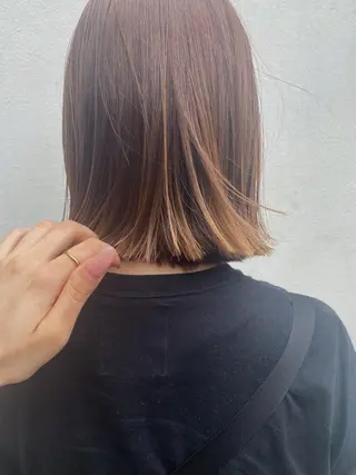 ショート カラー ヘアアレンジ Kawaguchi Arisaのヘアスタイル