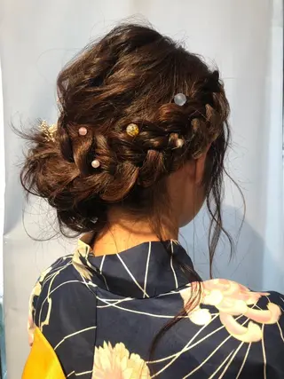 ヘアアレンジ 代表　土屋ヒロユキ ショートカットのヘアスタイル