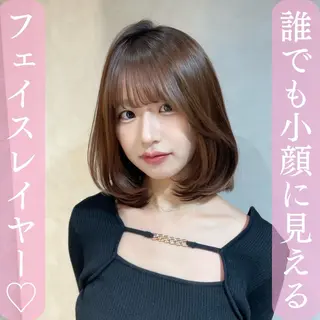 ミディアム Londrouge所属・韓国ヘア／レイヤー/ 顔周り/Harunaのヘアスタイル